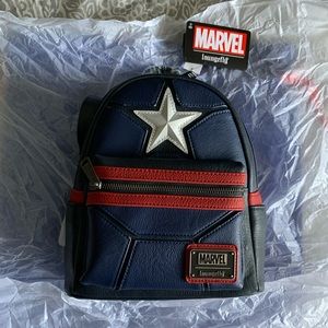 Captain America Mini Loungefly Backpack